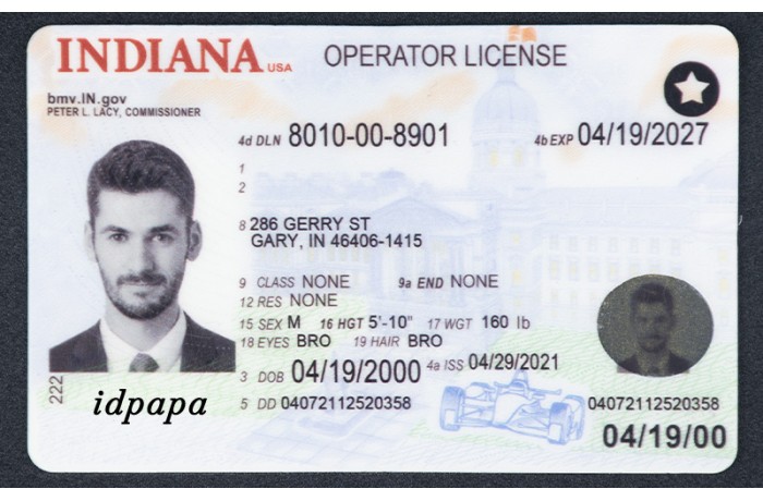 Indiana Card