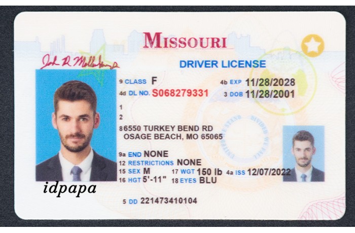 Missouri Card