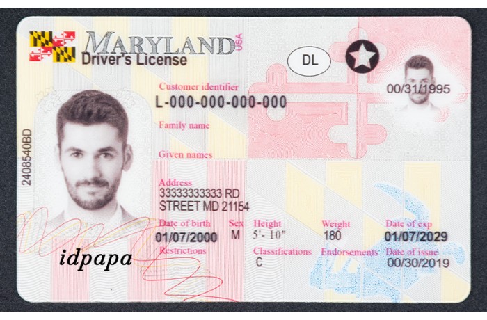 Maryland Card